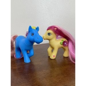 My Little Pony Royal Bouquet Yellow Pink 3-D Flower Crystal Design G3 MLP Blue